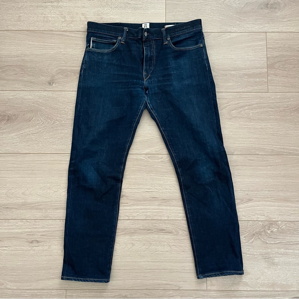 Men's Hiroshi Kato Indigo The Pen Slim Fit Jeans
